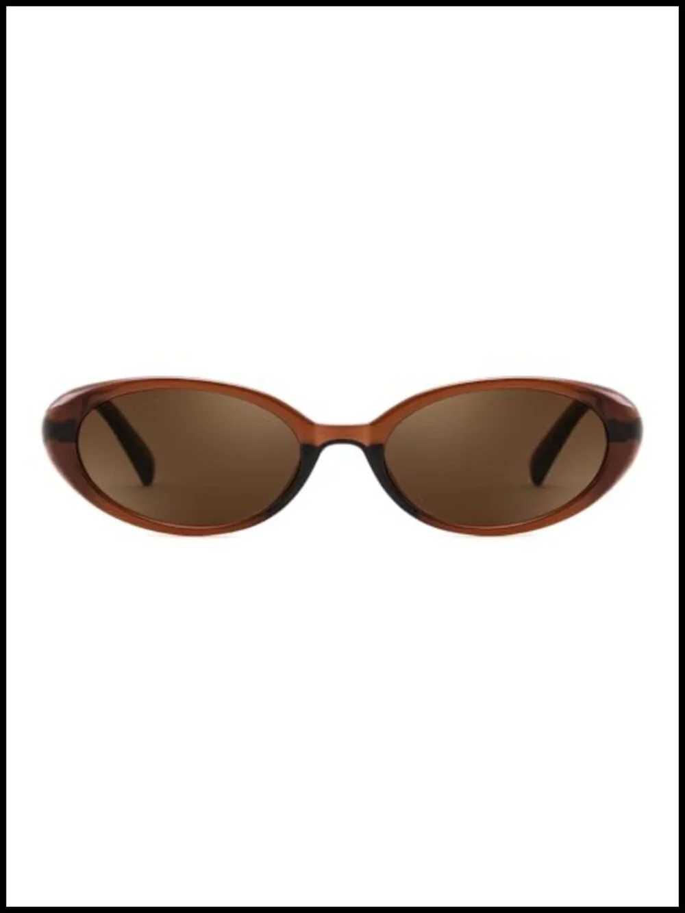 Retro Oval Cateye Sunglasses Small Frame UV400 Protection